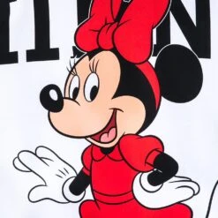 Disney Minnie Mouse Back To Front Pullover Sweatshirt For Women -Engo Clothing Shop 5102106030189 3