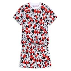 Disney Minnie Mouse Short Sleep Set For Women