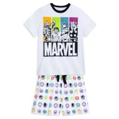 Disney Marvel Short Sleep Set For Women