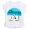 Disney Minnie Mouse Summer Beach T-Shirt For Women 1 Disney Minnie Mouse Summer Beach T-Shirt For Women -Engo Clothing Shop 5106057340182