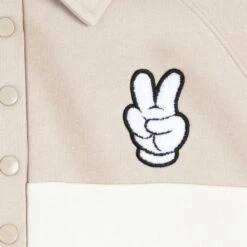 Disney Mickey Mouse Peace Sign Sweatshirt For Women -Engo Clothing Shop 5106057430346 4