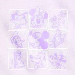 Disney Mickey Mouse And Friends Fashion T-Shirt For Women -Engo Clothing Shop 5106057430349 2