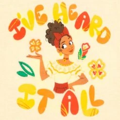 Disney Dolores Fashion T-Shirt For Women – Encanto -Engo Clothing Shop 5106057530202 2