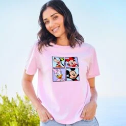 Disney Mickey Mouse And Friends T-Shirt For Women 7 Disney Mickey Mouse And Friends T-Shirt For Women -Engo Clothing Shop 5106106030187 1