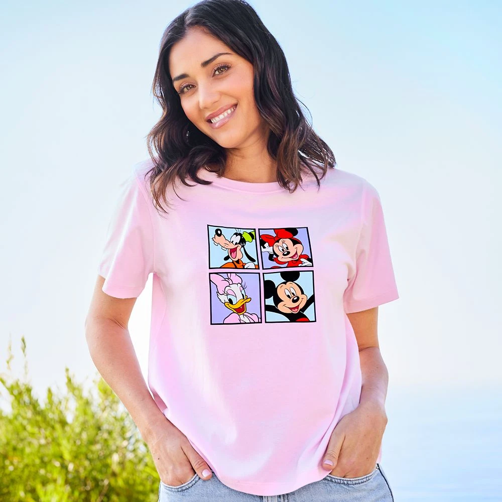Disney Mickey Mouse And Friends T-Shirt For Women 4 Disney Mickey Mouse And Friends T-Shirt For Women - Image 2