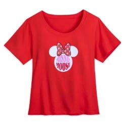 Disney Minnie Mouse Icon Fashion T-Shirt For Women