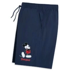Mickey Mouse Standing Family Matching Shorts For Adults – Disneyland – Navy -Engo Clothing Shop 5200107420202 2