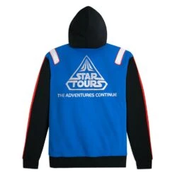 Disney Star Tours Fashion Zip Hoodie For Adults -Engo Clothing Shop 5201048020250 2