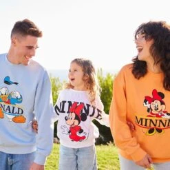 Disney Minnie Mouse Pullover Sweatshirt For Adults -Engo Clothing Shop 5201057340193 3