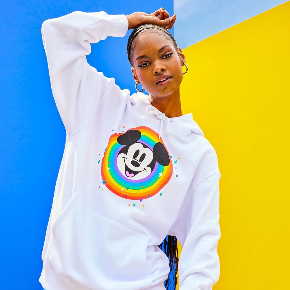 Mickey Mouse Pullover Hoodie For Adults – Disney Pride Collection 4 Mickey Mouse Pullover Hoodie For Adults – Disney Pride Collection - Image 2