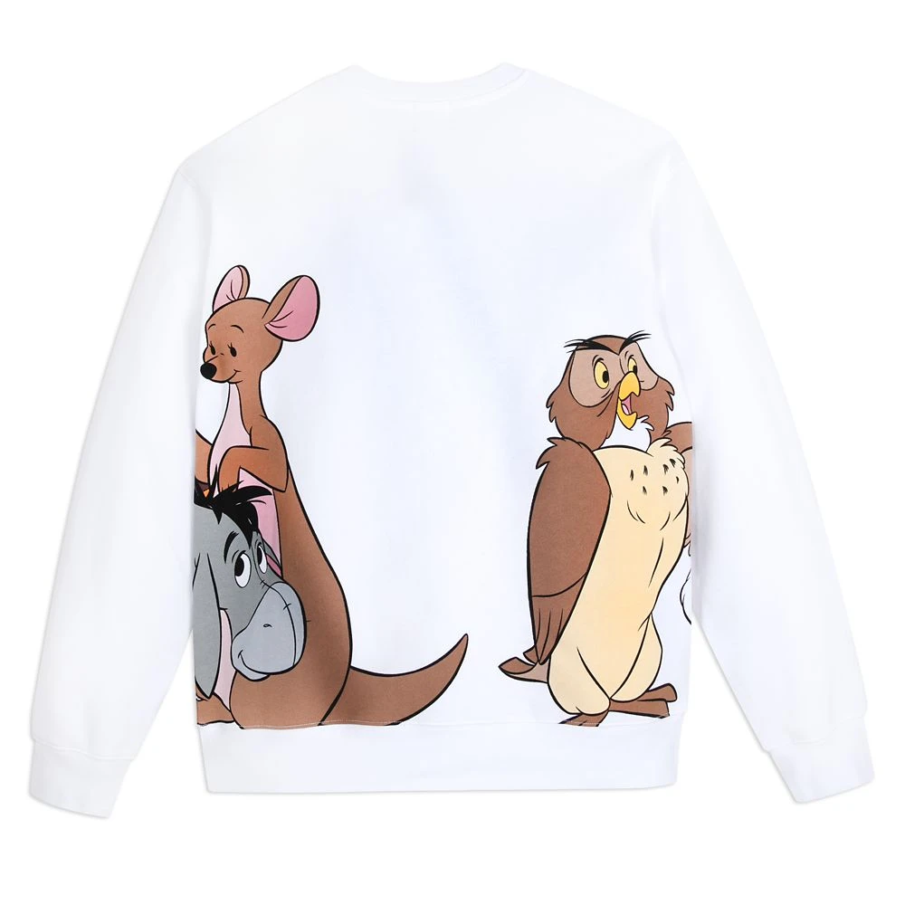 Disney Winnie The Pooh And Pals Pullover Sweatshirt For Adults 5 Disney Winnie The Pooh And Pals Pullover Sweatshirt For Adults - Image 3