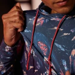 Disney Star Wars: Episode 1 Performance Pullover Hoodie For Adults By RSVLTS – The Phantom Menace 25th Anniversary -Engo Clothing Shop 5202106430332 4