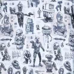 Disney Star Wars Droids Performance Pullover Hoodie For Adults By RSVLTS -Engo Clothing Shop 5202106430333 3