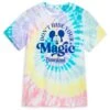 Mickey Mouse ''Don't Hide Your Magic'' Tie-Dye T-Shirt For Adults – Disneyland -Engo Clothing Shop 5205048020183