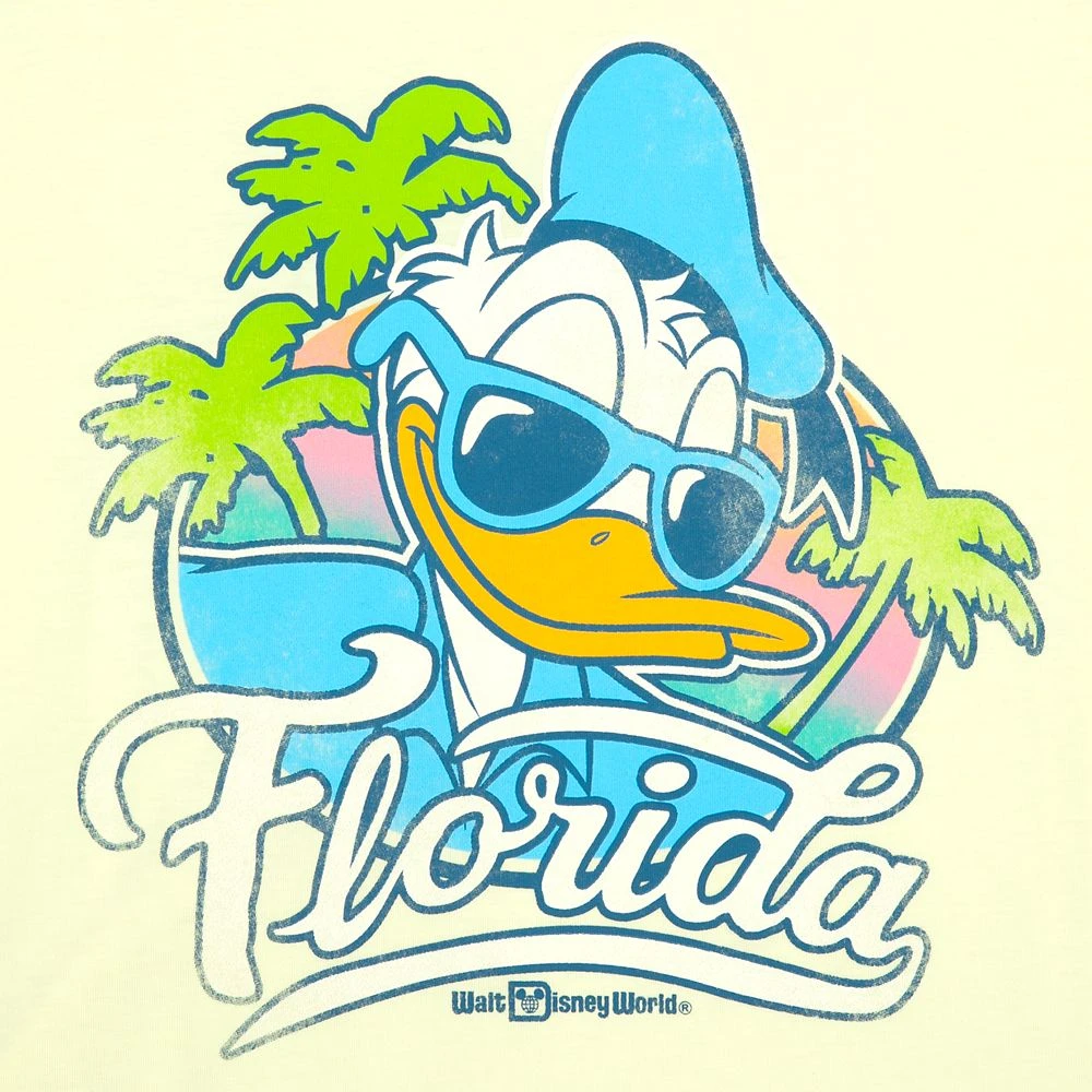 Donald Duck Florida Long Sleeve T-Shirt For Adults – Walt Disney World 4 Donald Duck Florida Long Sleeve T-Shirt For Adults – Walt Disney World - Image 2