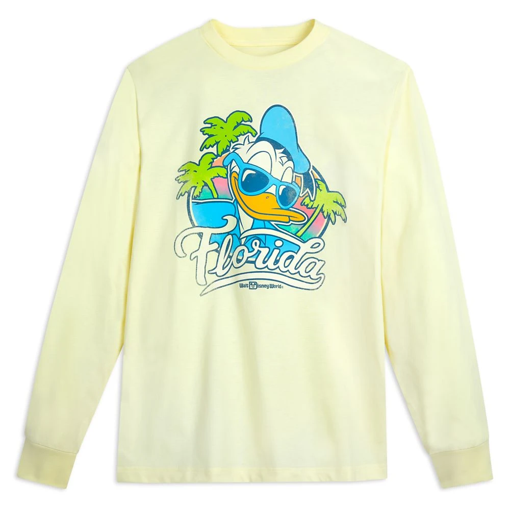 Donald Duck Florida Long Sleeve T-Shirt For Adults – Walt Disney World 3 Donald Duck Florida Long Sleeve T-Shirt For Adults – Walt Disney World