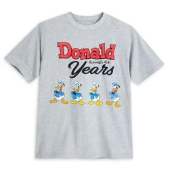 Disney Donald Duck Through The Years T-Shirt For Adults