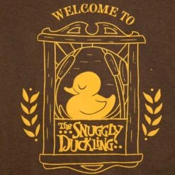 Disney Tangled ''The Snuggly Duckling'' T-Shirt For Adults -Engo Clothing Shop 5205057530168 3