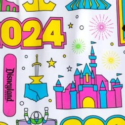 Mickey And Minnie Mouse Woven Shirt For Adults – Disneyland 2024 -Engo Clothing Shop 5205057810034 3