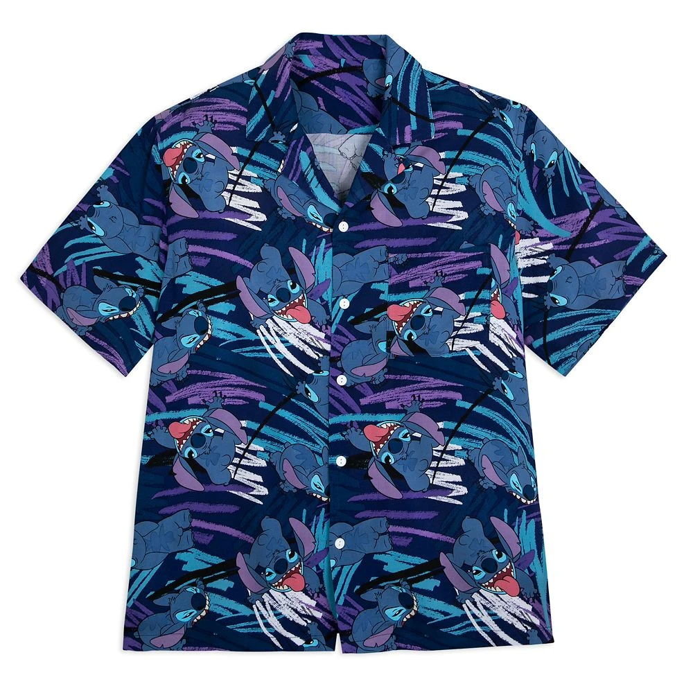 Disney Stitch Woven Shirt For Adults – Lilo & Stitch 3 Disney Stitch Woven Shirt For Adults – Lilo & Stitch