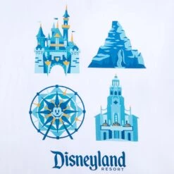 Disneyland Icons T-Shirt For Adults -Engo Clothing Shop 5205059750140 3