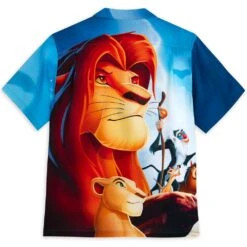 Disney The Lion King Camp Shirt For Adults -Engo Clothing Shop 5205059750218 2