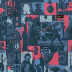 Disney Star Wars ''Trilogy's End'' Button Down Shirt For Adults By RSVLTS -Engo Clothing Shop 5205106430001 2