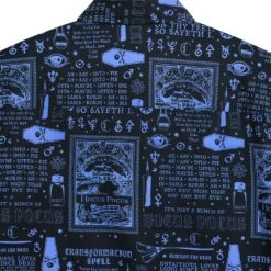 Disney Hocus Pocus ''BOOOOOK'' Button Down Shirt For Adults By RSVLTS 10 Disney Hocus Pocus ''BOOOOOK'' Button Down Shirt For Adults By RSVLTS -Engo Clothing Shop 5205106430115 2