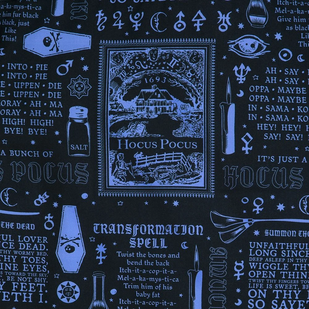 Disney Hocus Pocus ''BOOOOOK'' Button Down Shirt For Adults By RSVLTS 7 Disney Hocus Pocus ''BOOOOOK'' Button Down Shirt For Adults By RSVLTS - Image 5