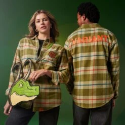 Disney Loki Flannel Shirt For Adults By Cakeworthy -Engo Clothing Shop 5303058250088 1