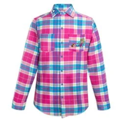 Disney Lizzie McGuire Flannel Shirt For Adults By Cakeworthy -Engo Clothing Shop 5303058250091 1