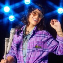 Disney Hannah Montana Flannel Shirt For Adults By Cakeworthy -Engo Clothing Shop 5303058250116 1