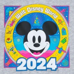 Mickey Mouse Zip Hoodie For Kids – Walt Disney World 2024 -Engo Clothing Shop 5402057390013 3