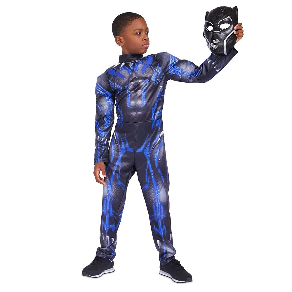 Disney Black Panther Light-Up Costume For Kids 3 Disney Black Panther Light-Up Costume For Kids