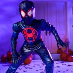 Disney Miles Morales Spider-Man Costume For Kids -Engo Clothing Shop 5502107019285 10