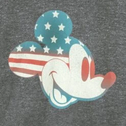 Disney Mickey Mouse Americana Flag T-Shirt For Adults 7 Disney Mickey Mouse Americana Flag T-Shirt For Adults -Engo Clothing Shop 6720107063644 2
