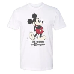 Adults' Walt Disney World Standing Mickey Mouse T-Shirt – Customized -Engo Clothing Shop 7405055825926 3