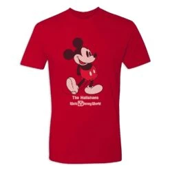 Adults' Walt Disney World Standing Mickey Mouse T-Shirt – Customized -Engo Clothing Shop 7405055825926 4