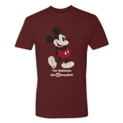 Adults' Walt Disney World Standing Mickey Mouse T-Shirt – Customized -Engo Clothing Shop 7405055825926 8