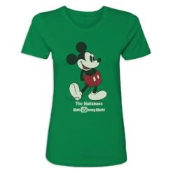 Women's Walt Disney World Standing Mickey Mouse T-Shirt – Customized -Engo Clothing Shop 7405055825930 5