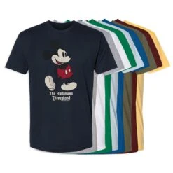 Adults' Disneyland Standing Mickey Mouse T-Shirt β Customized