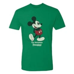 Adults' Disneyland Standing Mickey Mouse T-Shirt – Customized -Engo Clothing Shop 7807055820337 4