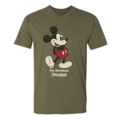Adults' Disneyland Standing Mickey Mouse T-Shirt – Customized -Engo Clothing Shop 7807055820337 7