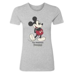 Women's Disneyland Standing Mickey Mouse T-Shirt – Customized -Engo Clothing Shop 7807055820349 2