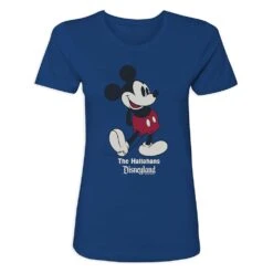 Women's Disneyland Standing Mickey Mouse T-Shirt – Customized -Engo Clothing Shop 7807055820349 6