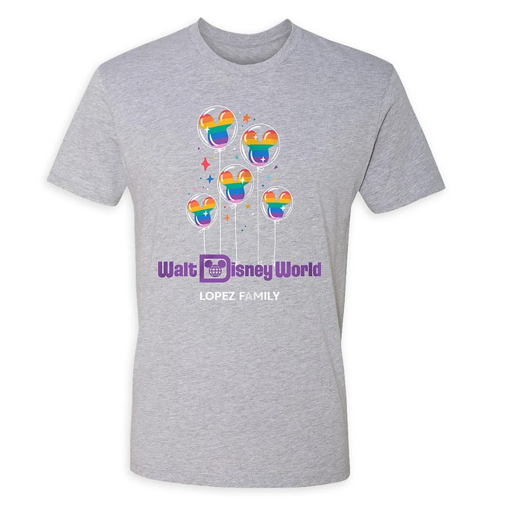 Adults' Walt Disney World Mickey Mouse Balloon T-Shirt – Customized 4 Adults' Walt Disney World Mickey Mouse Balloon T-Shirt – Customized - Image 2