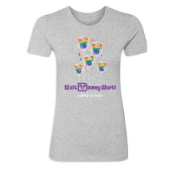 Women's Walt Disney World Mickey Mouse Balloon T-Shirt – Customized -Engo Clothing Shop 7807055820395 2