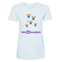 Women's Walt Disney World Mickey Mouse Balloon T-Shirt – Customized -Engo Clothing Shop 7807055820395 3