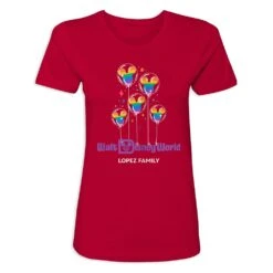 Women's Walt Disney World Mickey Mouse Balloon T-Shirt – Customized -Engo Clothing Shop 7807055820395 5