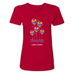 Women's Disneyland Mickey Mouse Balloon T-Shirt – Customized -Engo Clothing Shop 7807055820396 5